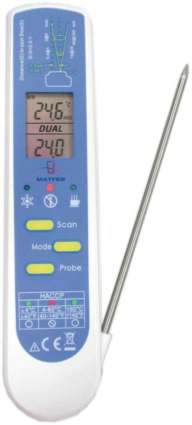 Infrarot-Thermometer Duo und Fühle