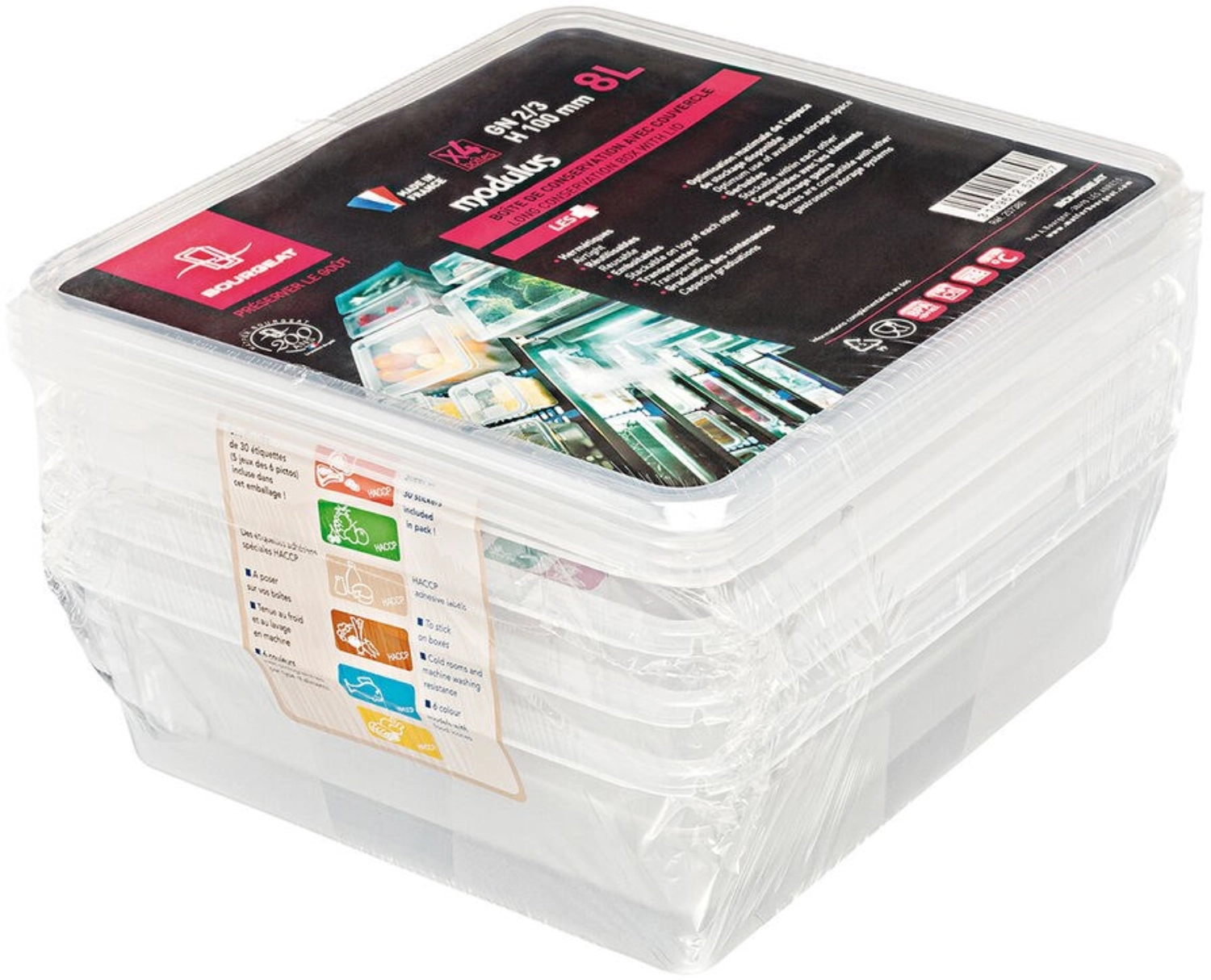 Beutel 4 PP GN2/3 Dosen und Deck