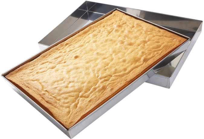 Caisse a genoise inox 60x40