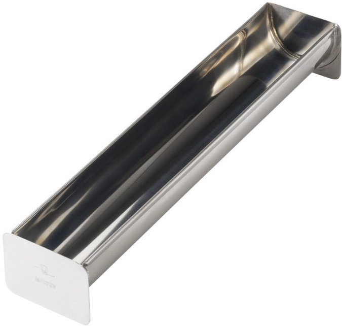 Gouttiere a buche inox 350x60