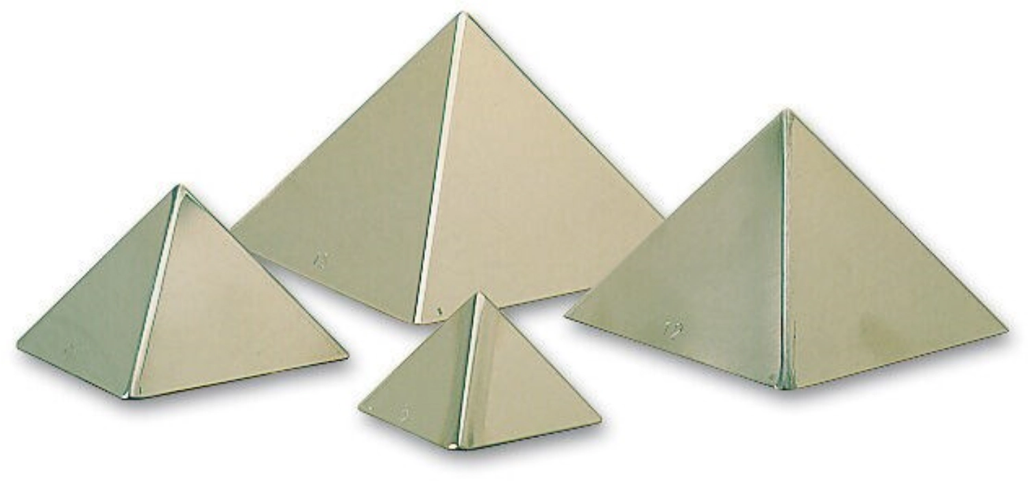 Bl6xmoule pyramide inox 0,16l