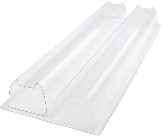 10x2 buche delice 1/2 ronde