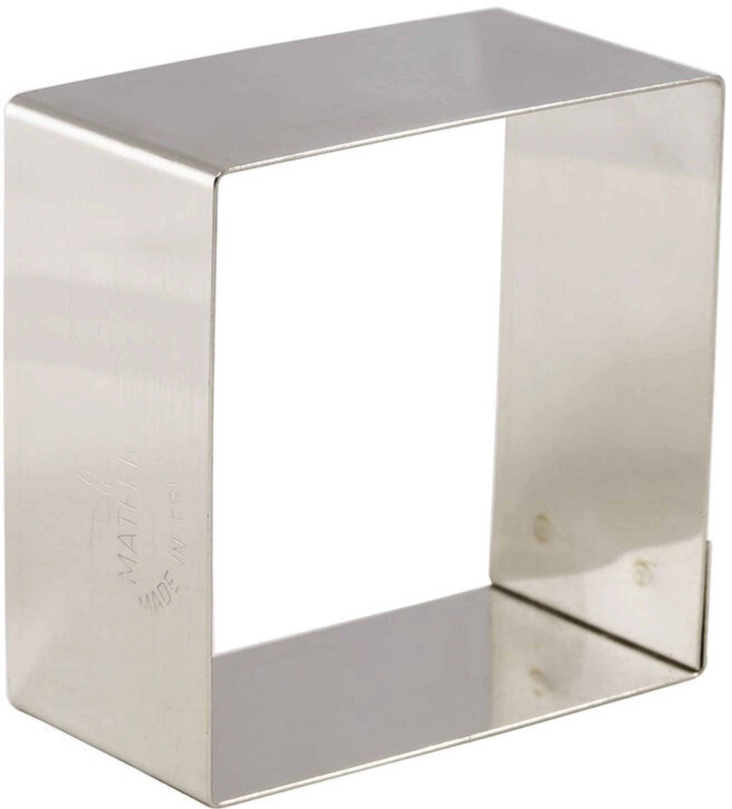 4 nonnettes car. inox 56x56x30