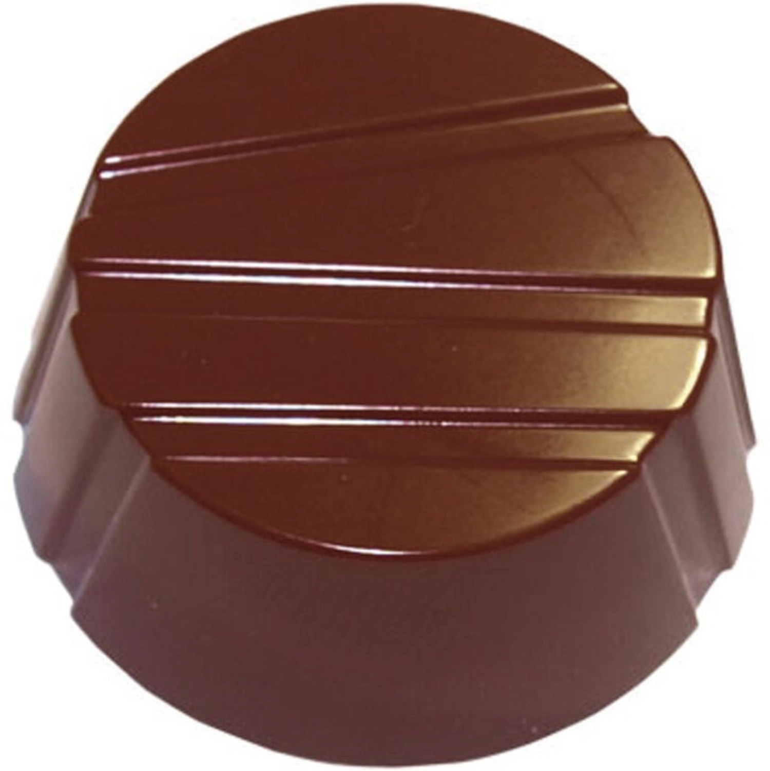 Form 28 runde Pralinen Geritzt