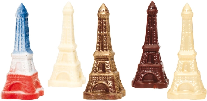 Plaque choco 14 tours eiffel