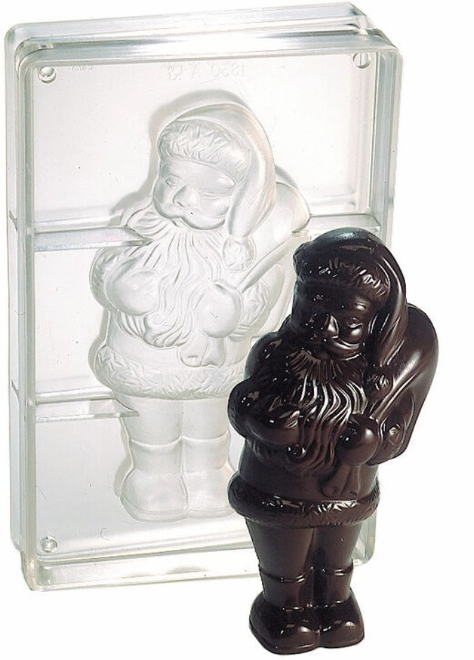 Pere noel debout h305mm s/b