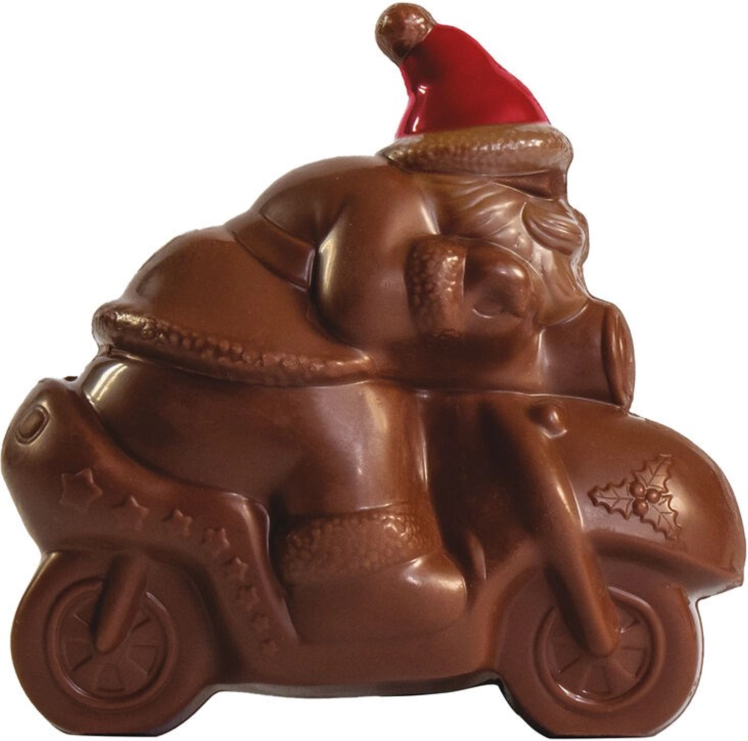 Choco Sheet Santa Claus Biker