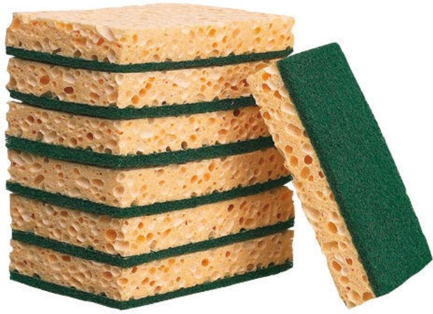 10 Grüne Scheuerpads Spontex