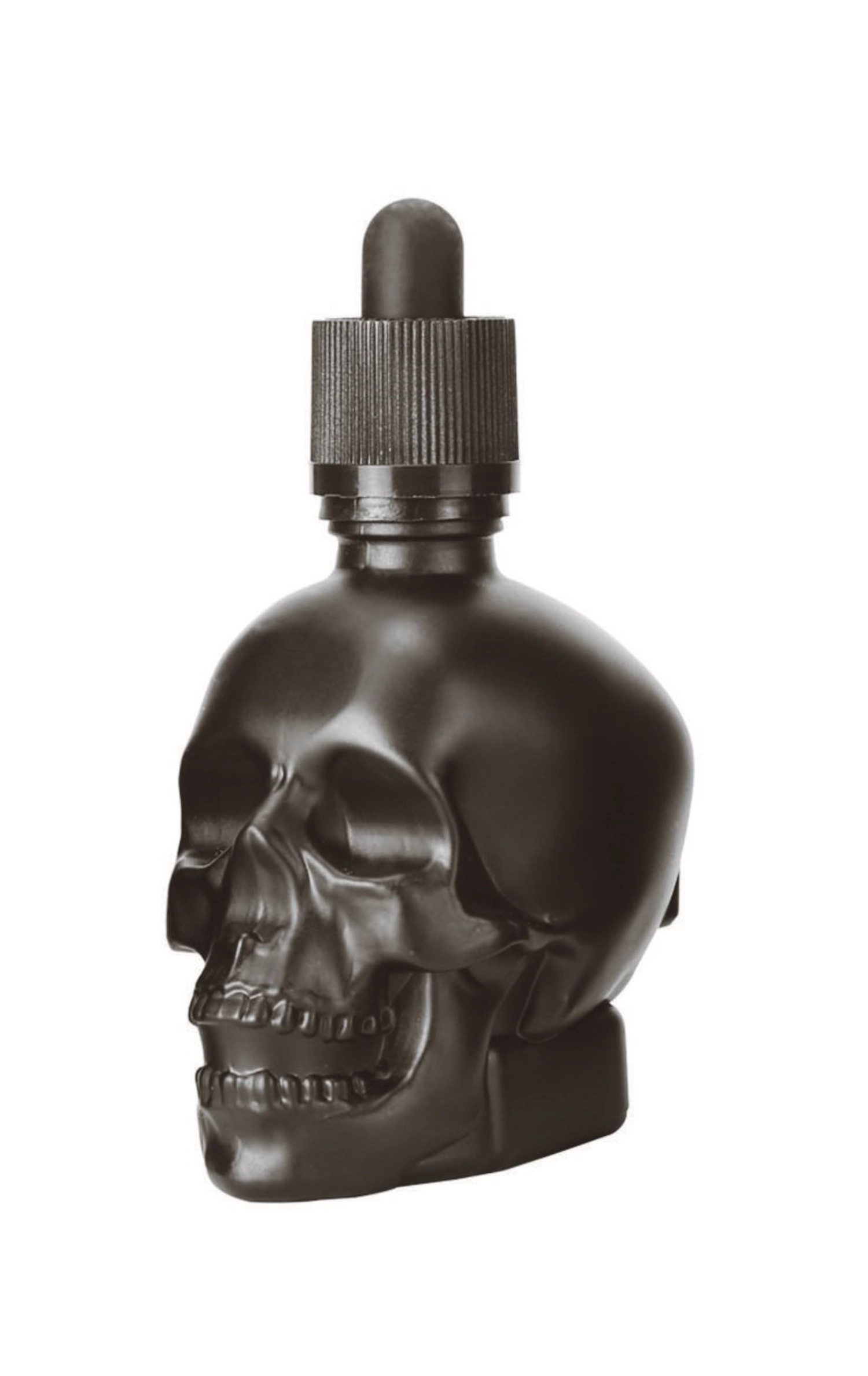 Pipette crâne dash bottle 30ml noir
