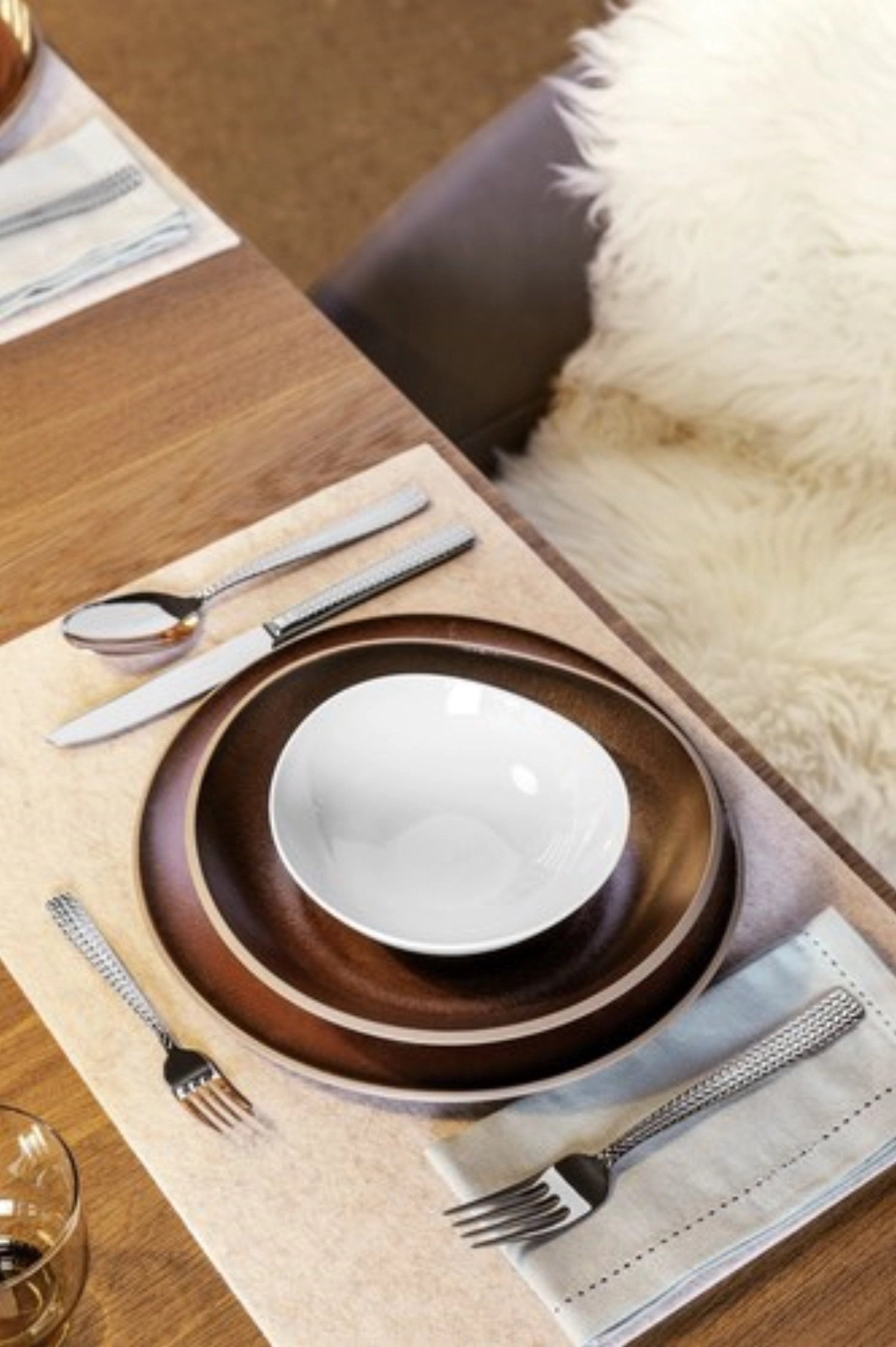 Cortina Fourchette de table en acier inoxydable