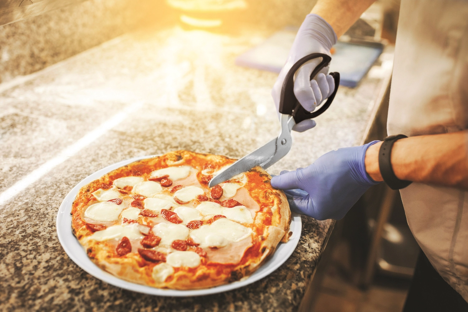 Ciseaux à pizza divisible 25cm