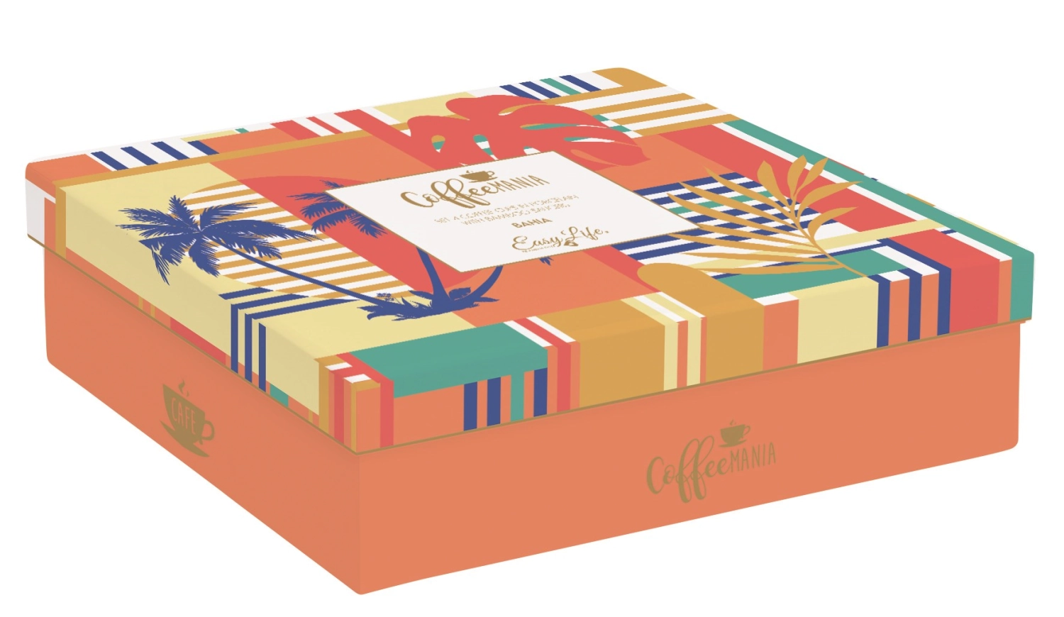 4er Set Cooffee Mania Kaffeebecher