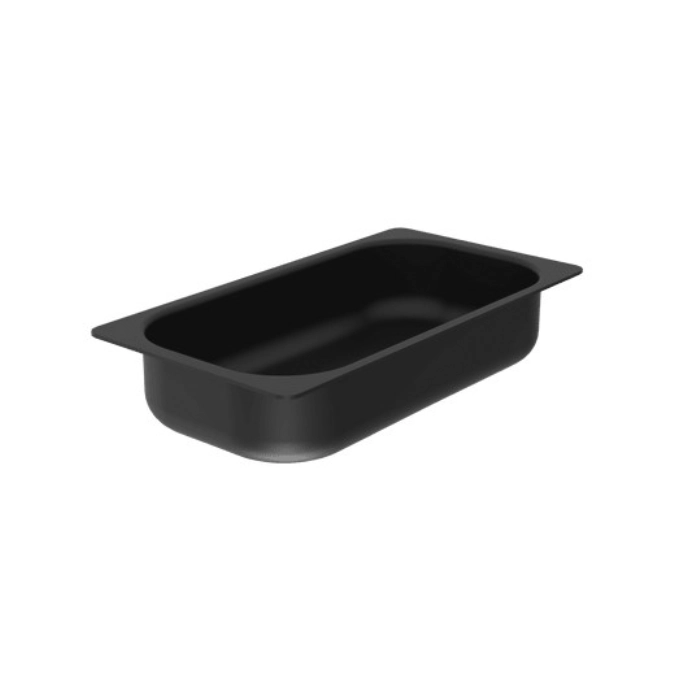 Thermoplates GN 1/3 à revêtement noir, Profondeur 65mm, 2L