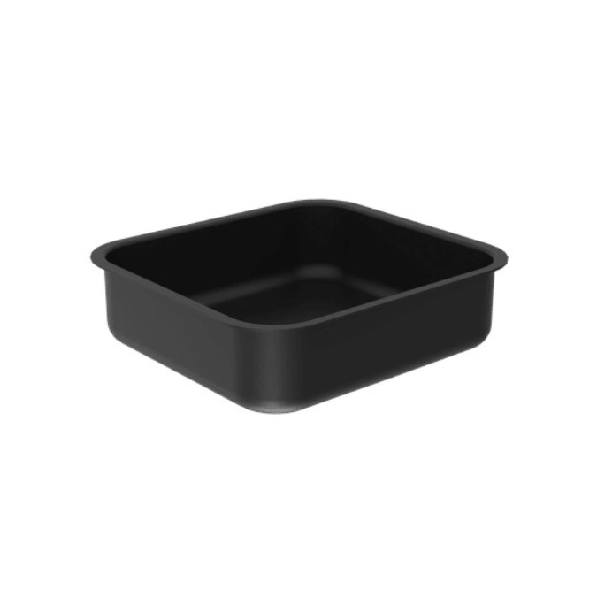 Thermoplates GN 2/3 à revêtement noir, Profondeur 100mm, 7L
