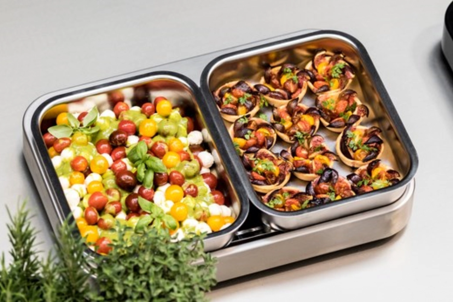 Thermoplates GN 1/2 Nano-beschichtet ohne Griff, Tiefe 20mm