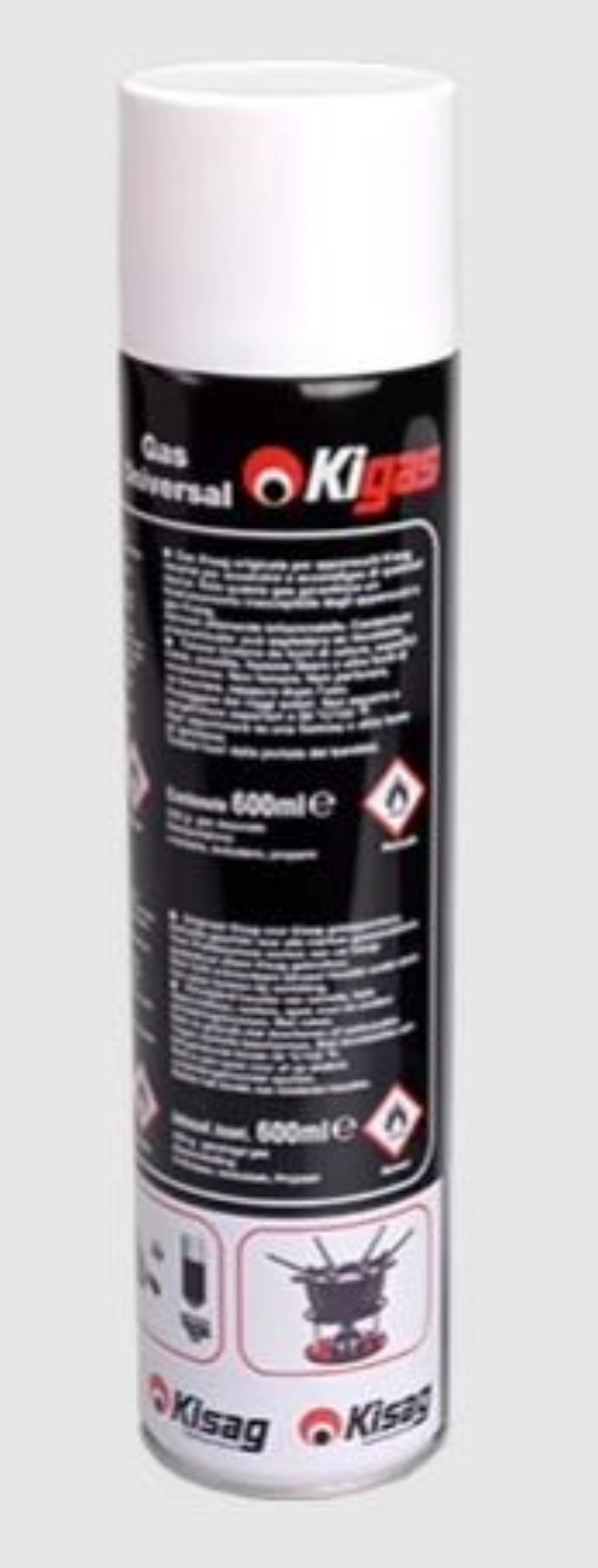 KiGas Nachfülldose 600ml