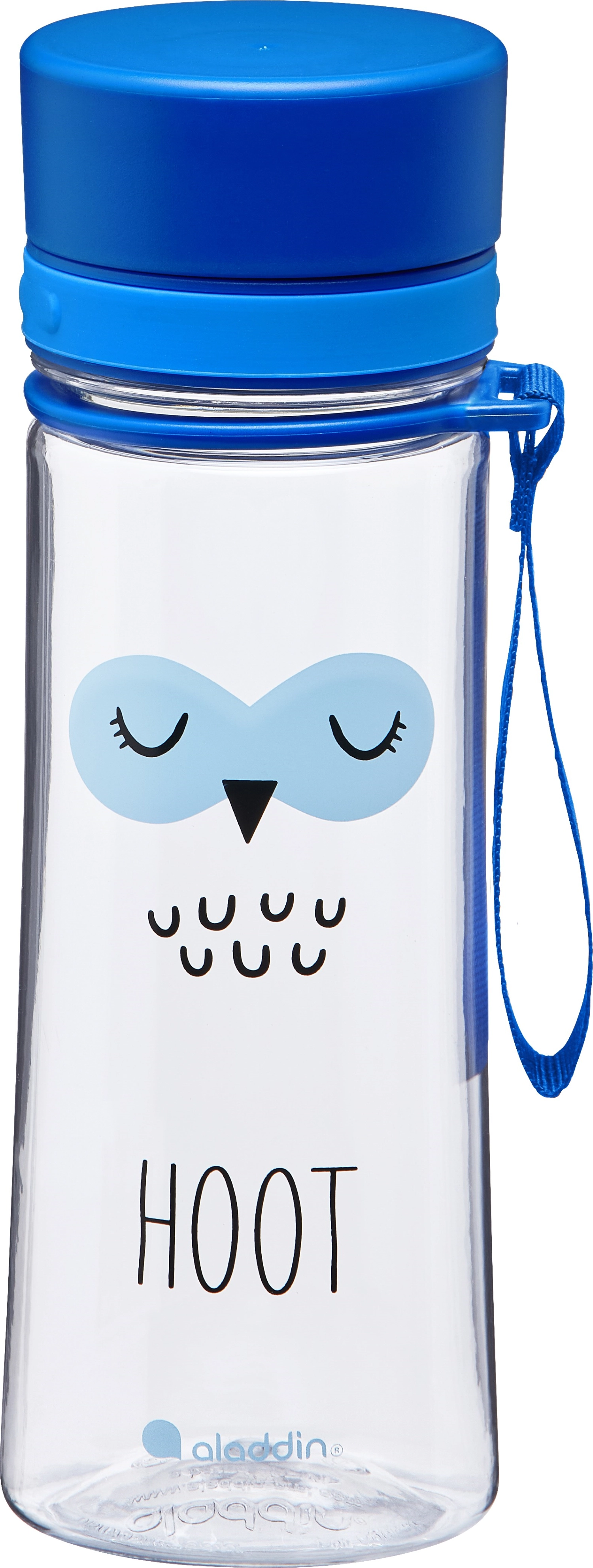 Aladdin my first aveo owl water bottle for kids 0.35l blue