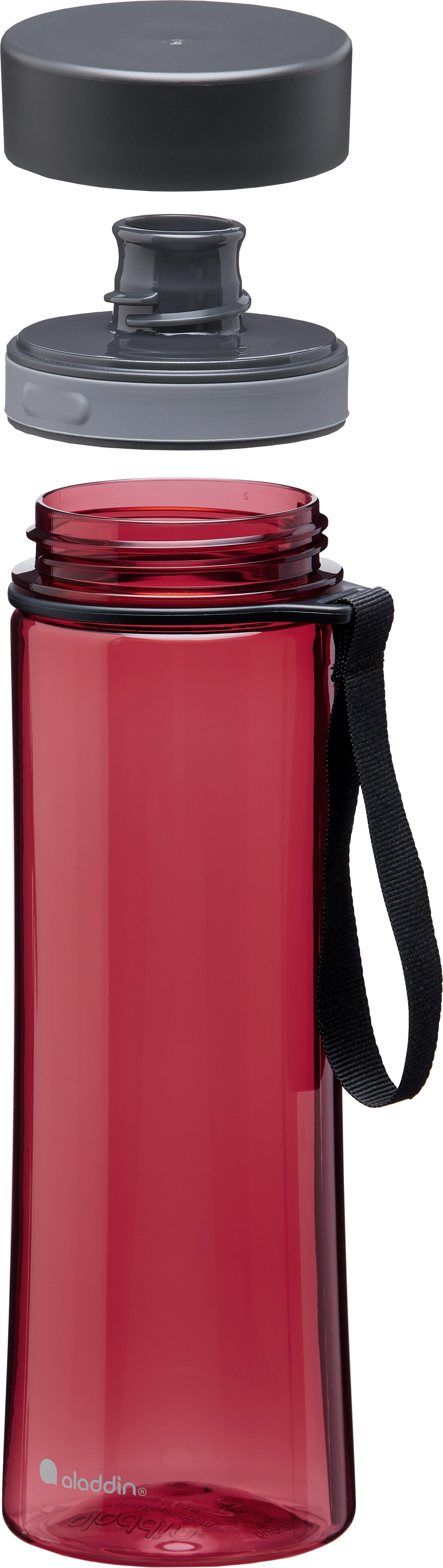 Aveo Water Bottle 0.6L Cherry Red