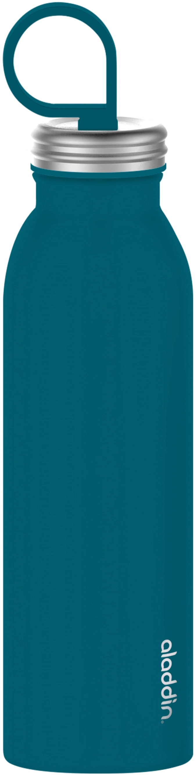 Chilled Thermavac Stain. St. Water Bottle 0.55L Aqua Blue