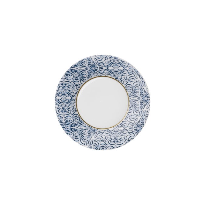 Alif Blue Assiette à gâteau et à pain