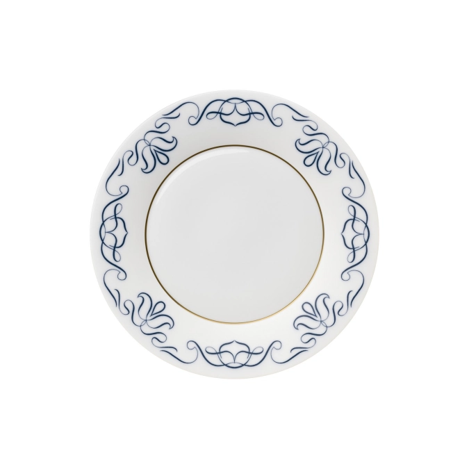 Alif Blue Assiette à déjeuner