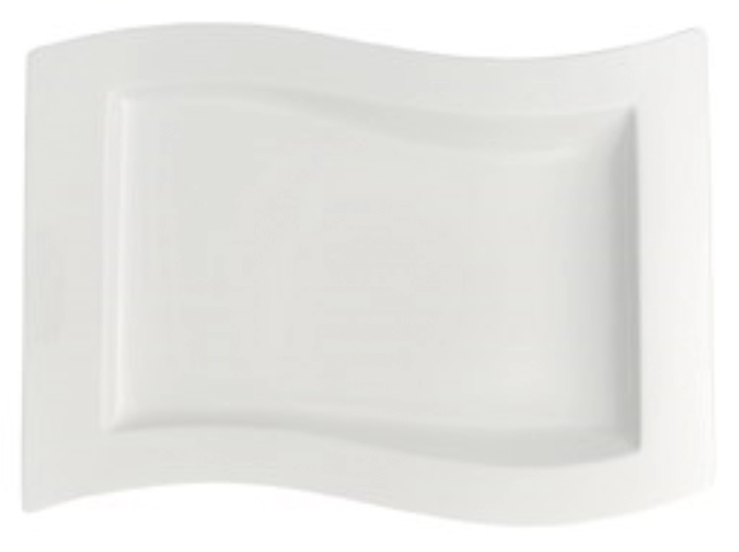 NewWave Teller flach rechteckig