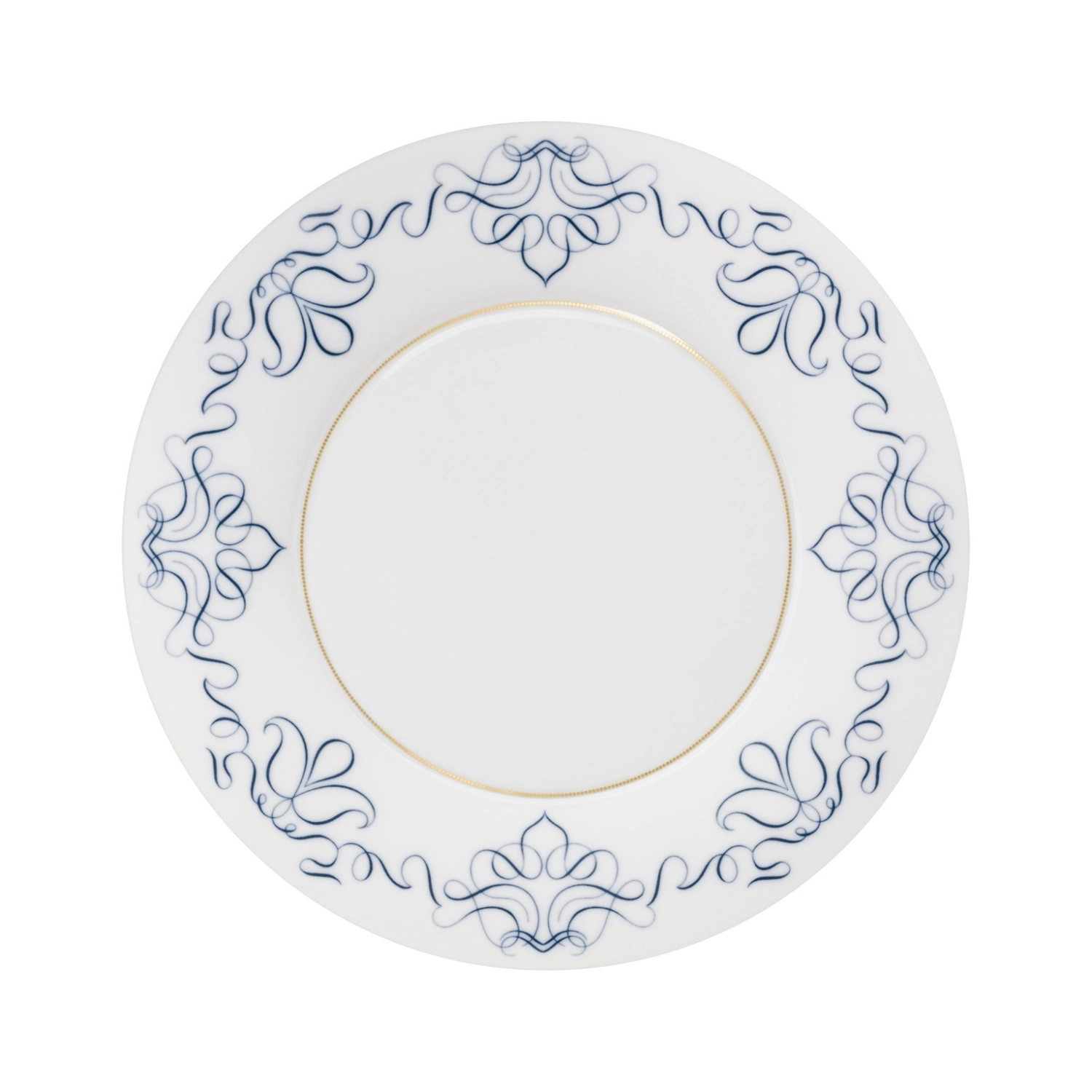 Alif Blue Assiette