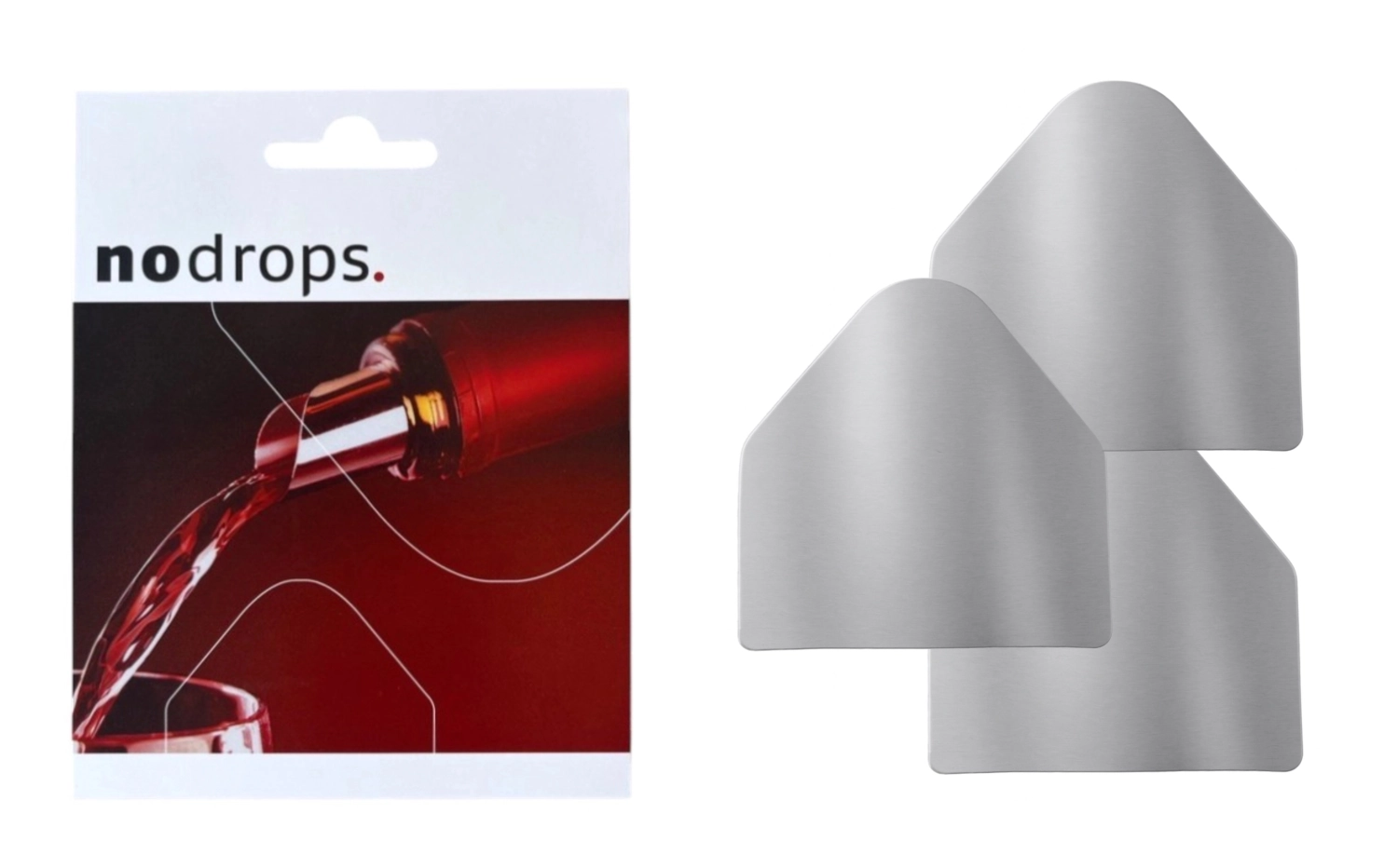 3er Set nodrops in Verpackung