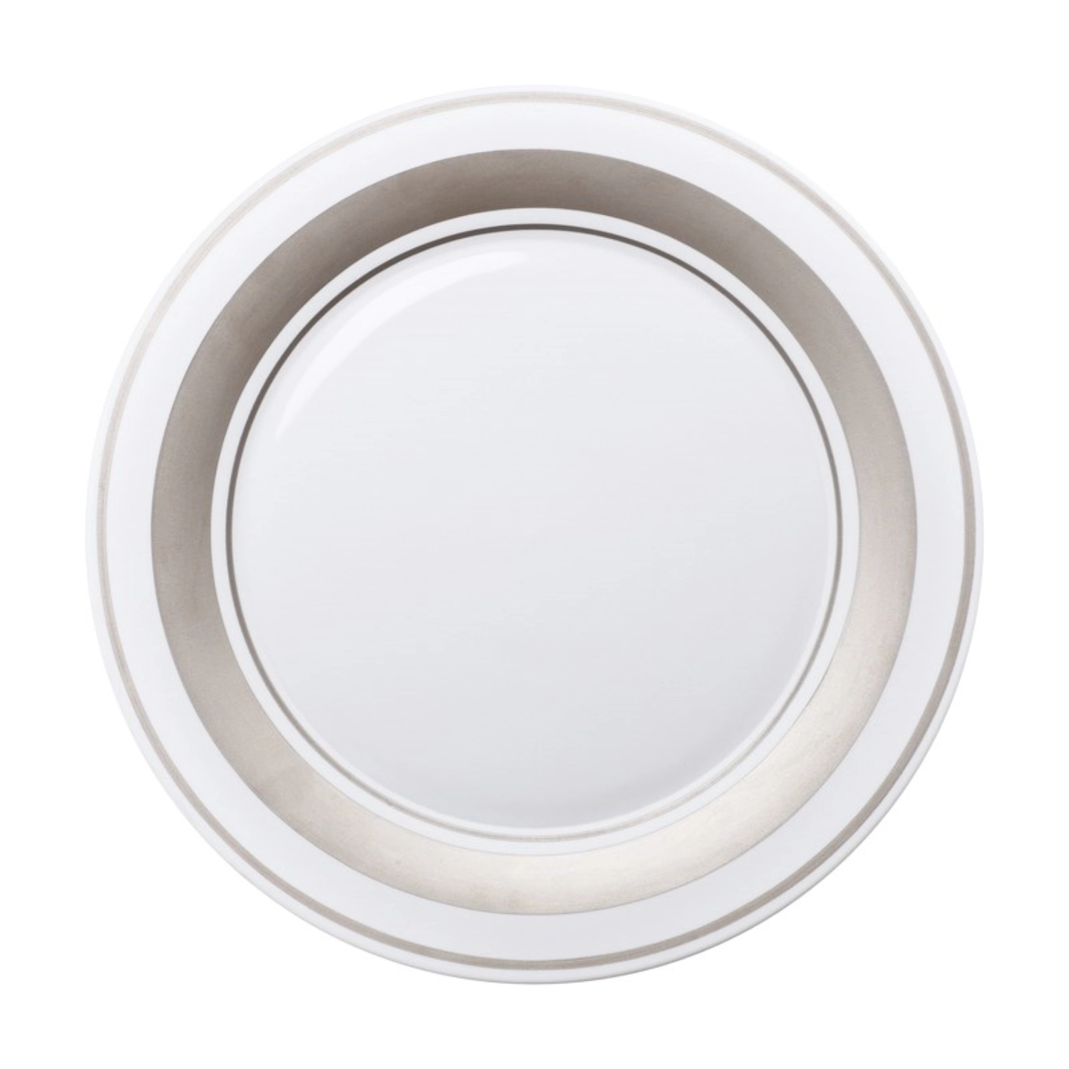 Assiette plate Glamour Platinum