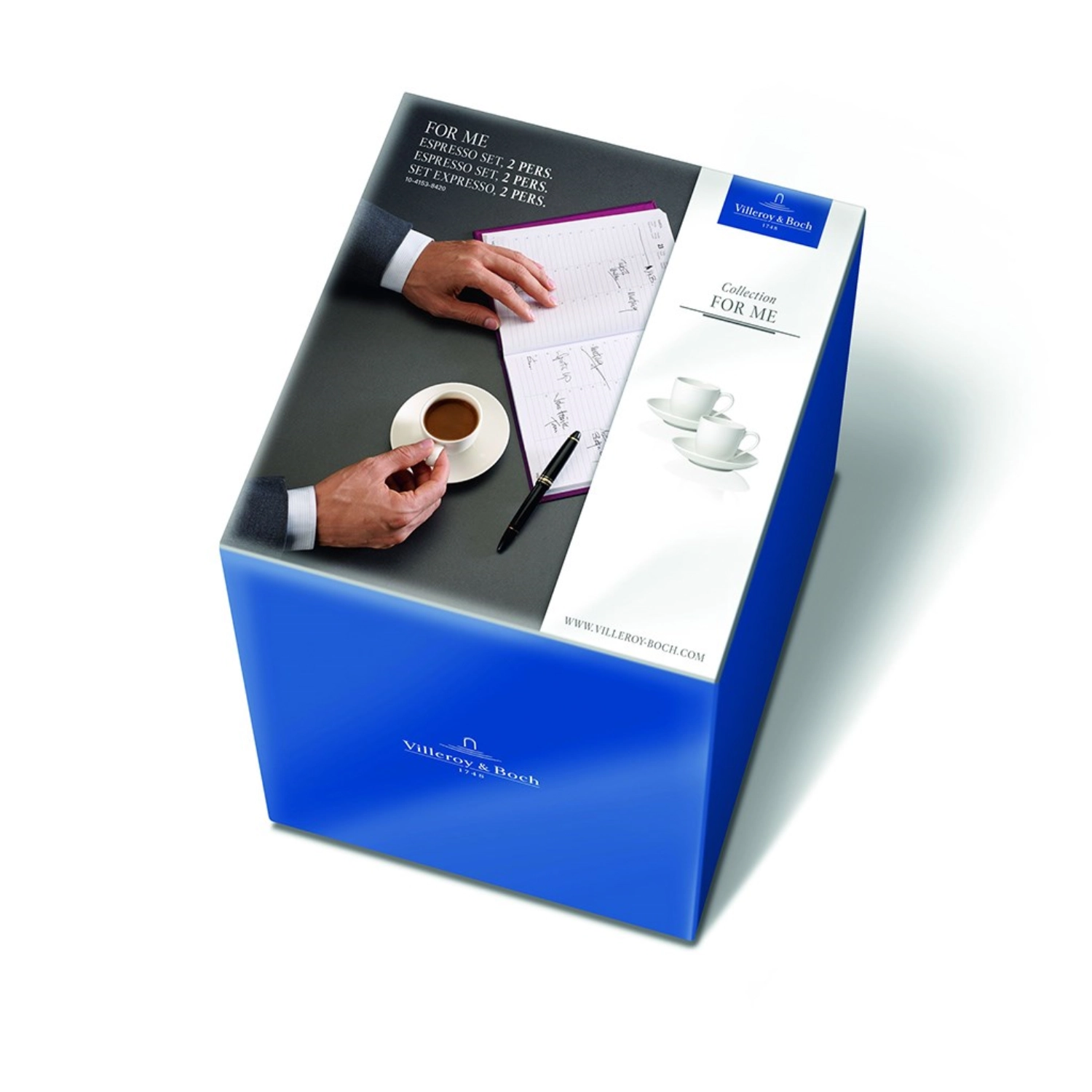 4tlg. For Me Espresso Set für 2 Personen