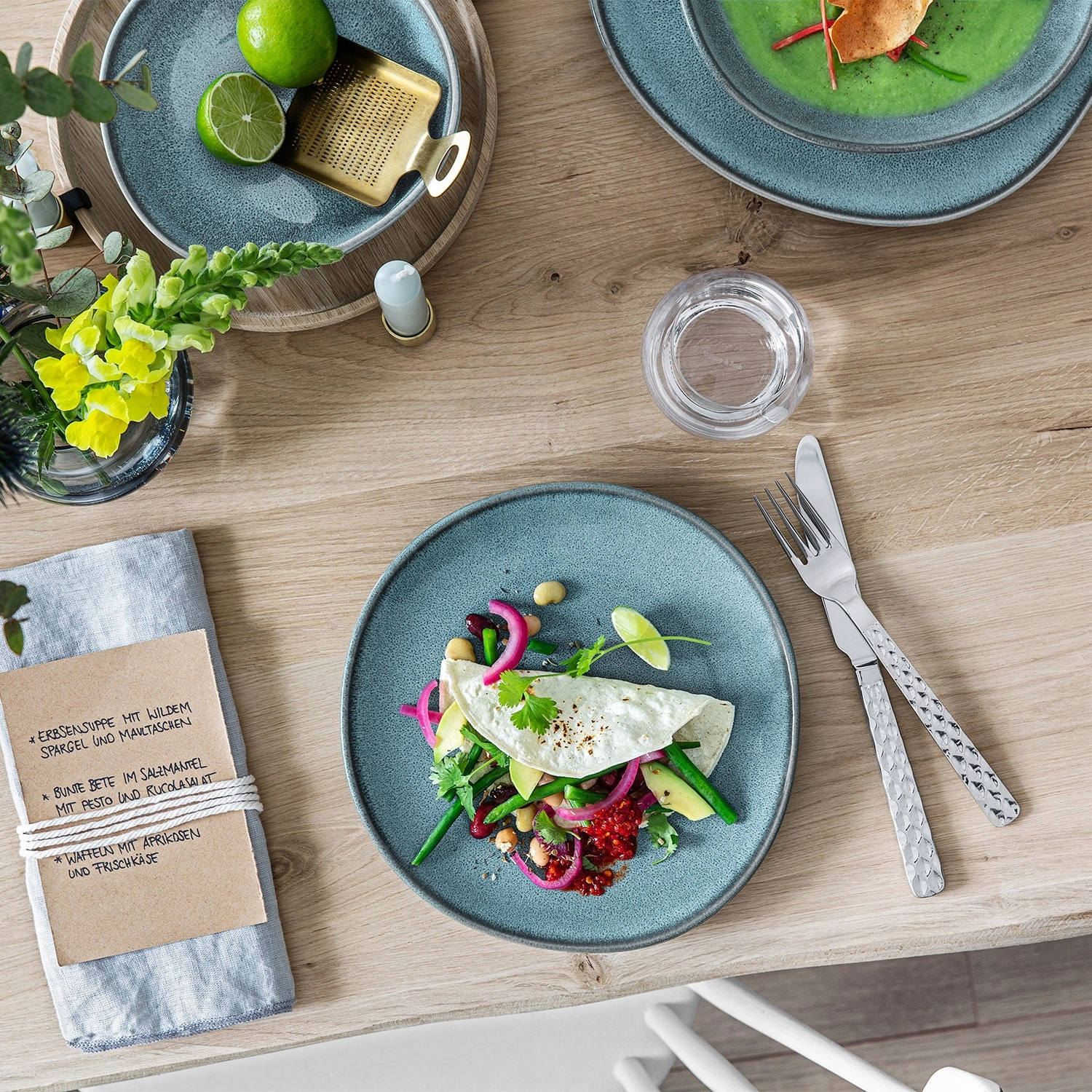 Lave glacé Schale flach