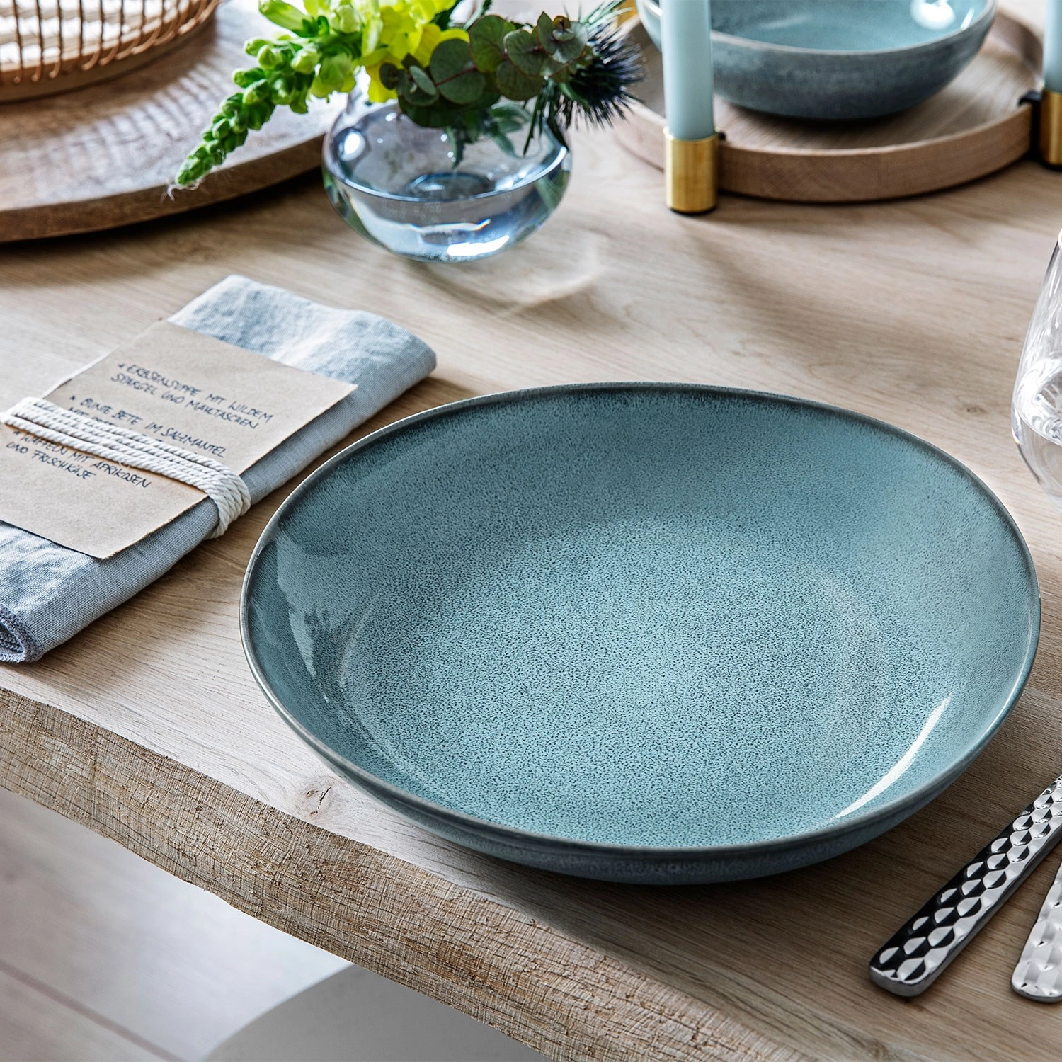 Lave glacé Schale flach