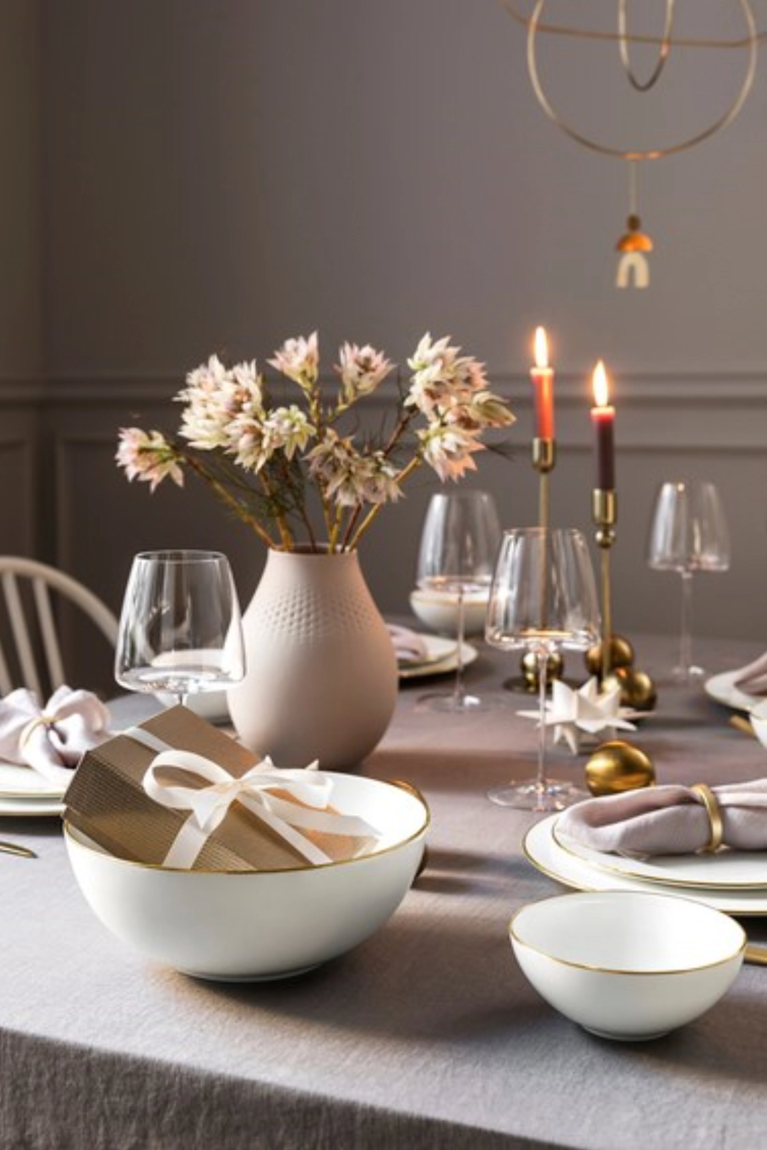 Anmut Gold Schüssel