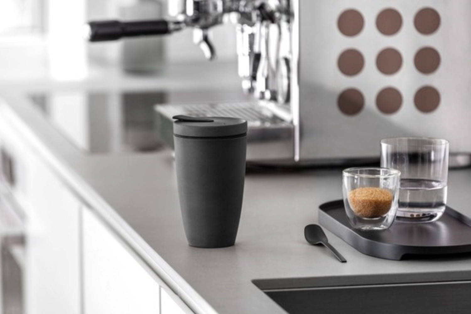 The Rock Black Shale Coffee To Go Becher