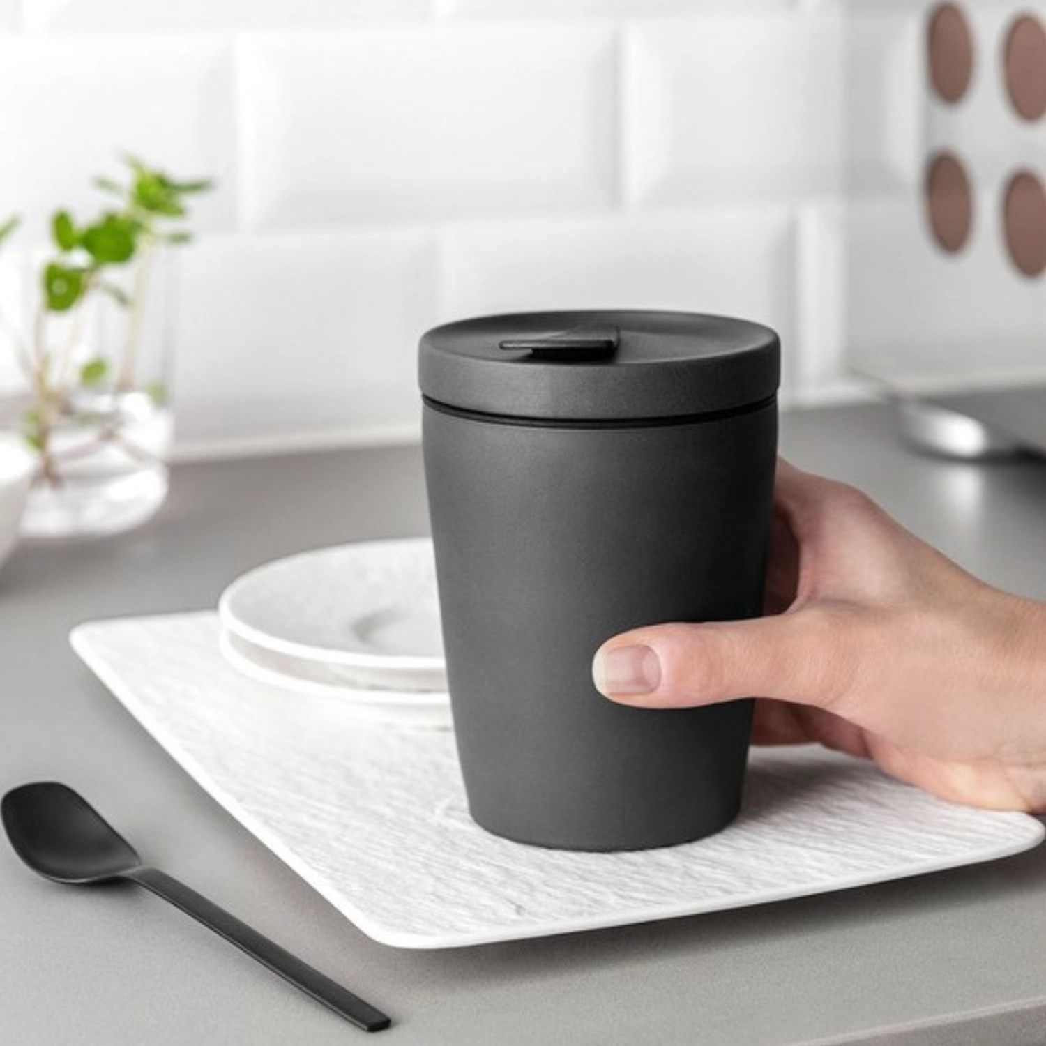 Tasse Coffee To Go Manu.Rock (boîte cadeau)