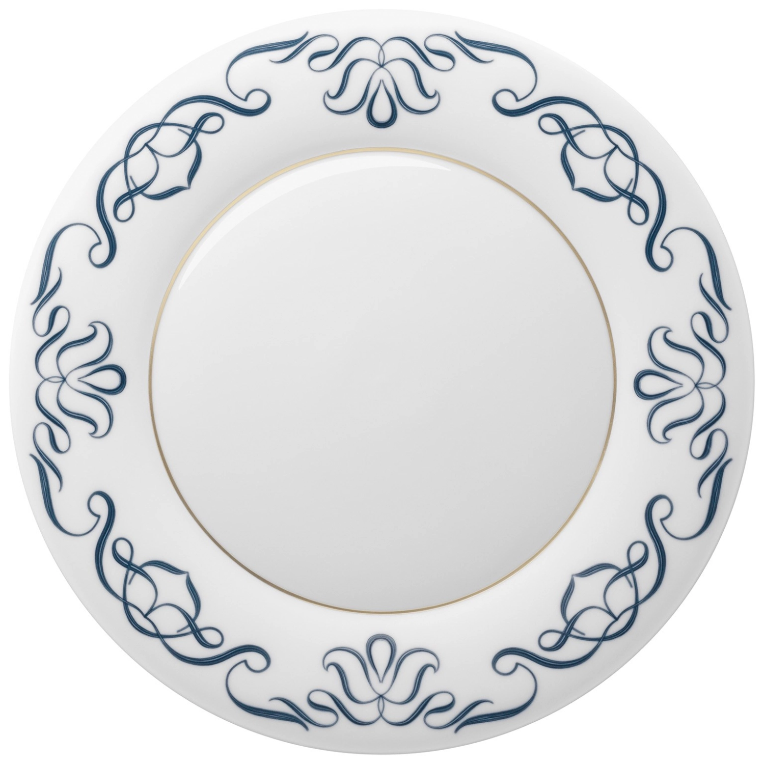 Alif Blue Grande assiette creuse