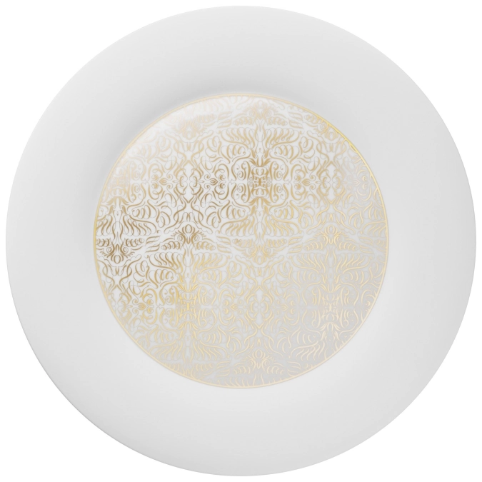 Alif Gold grande assiette creuse