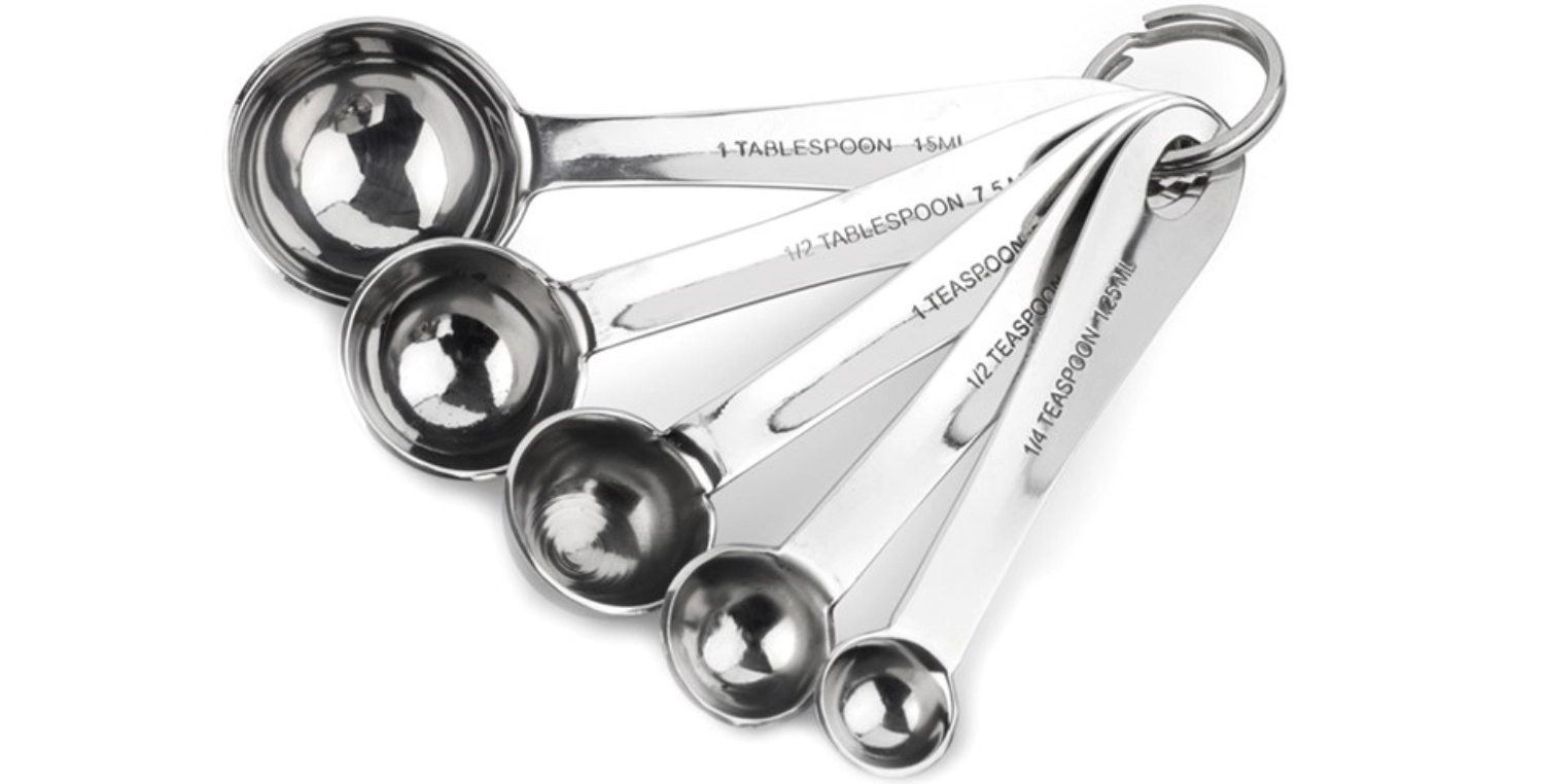 5er Set Messlöffel
