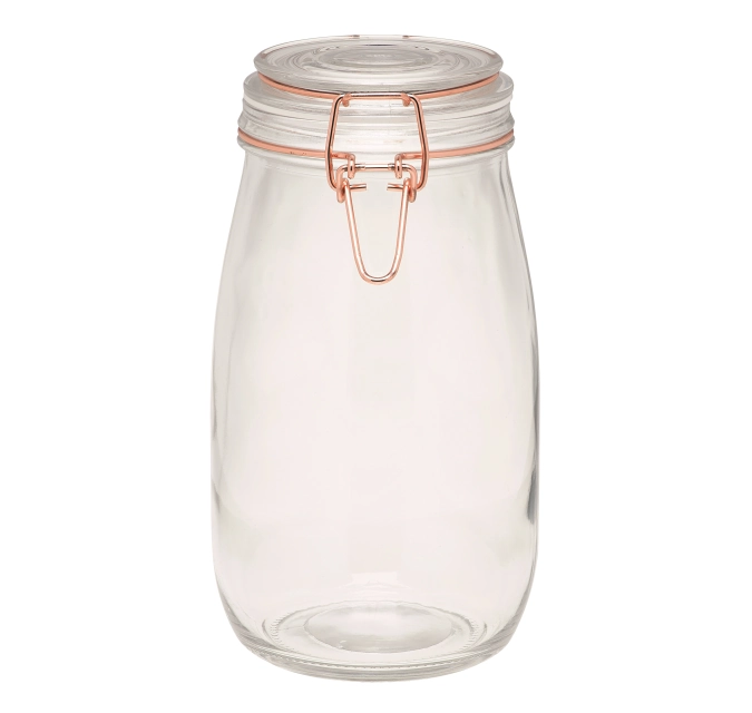 Pot de conservation avec bouchon en cuivre, 1500 ml