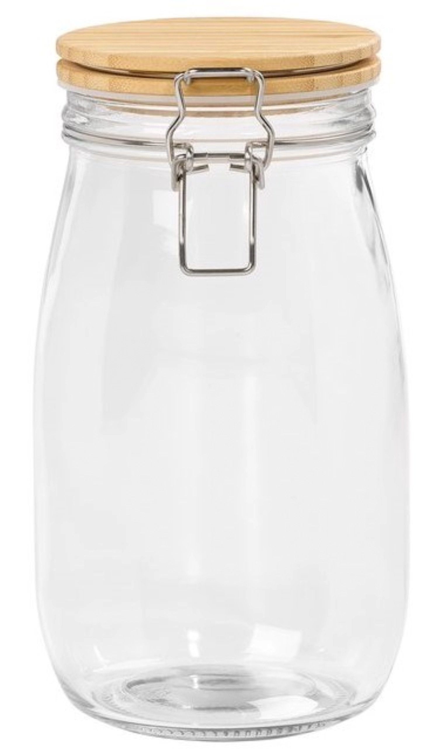 Pot de conservation avec couvercle en bambou, 700ml