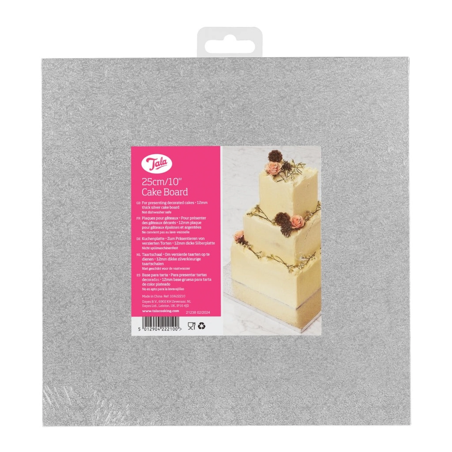 Tortenuntersetzer quadratisch