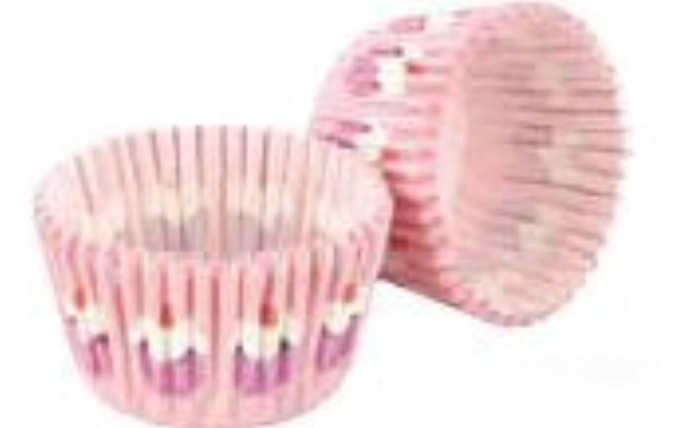 32 pcs. moules à cupcakes cupcake, pink