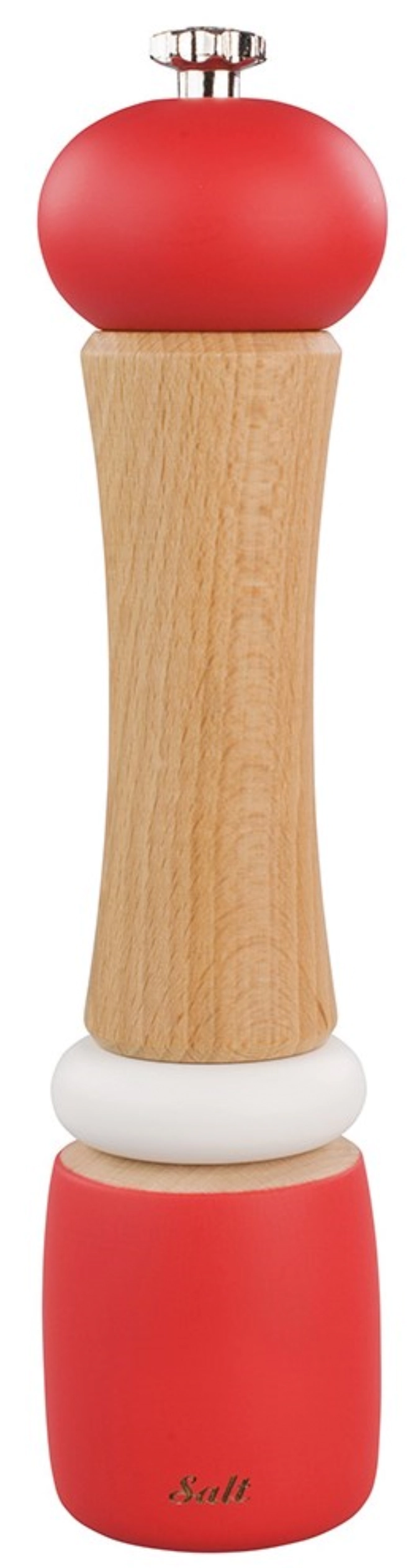 Salzmühle Capstan Holz, rot, 25.4cm