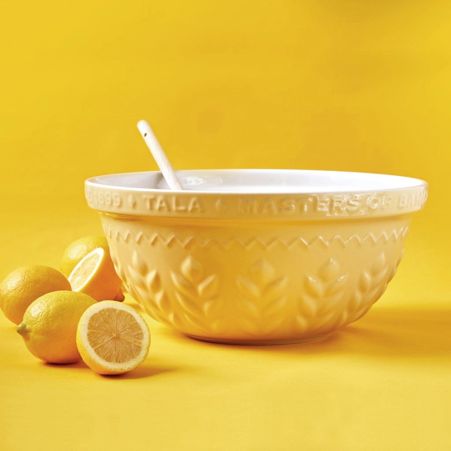 Tala jaune corn design 30cm bol à mélanger faïence