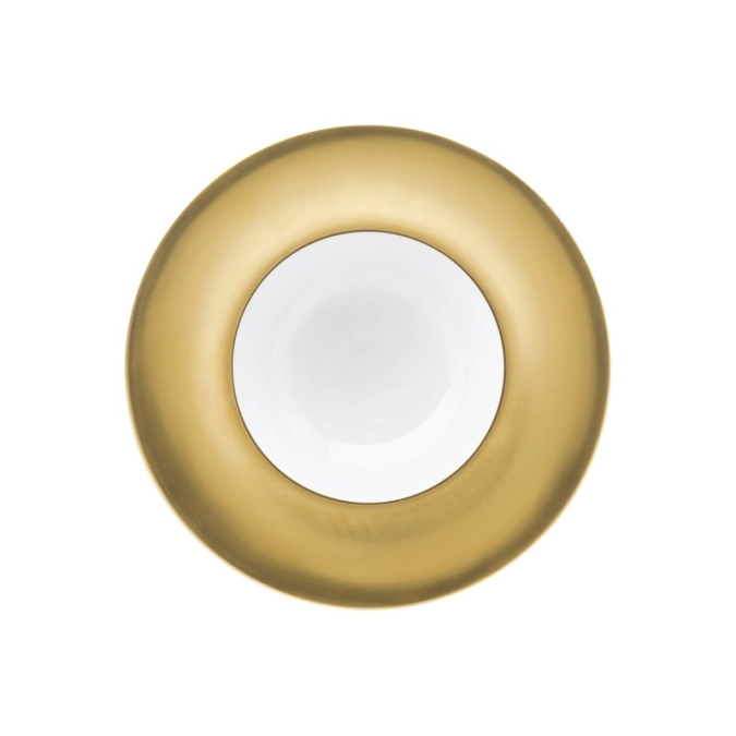 Assiette à soupe Polite Gold