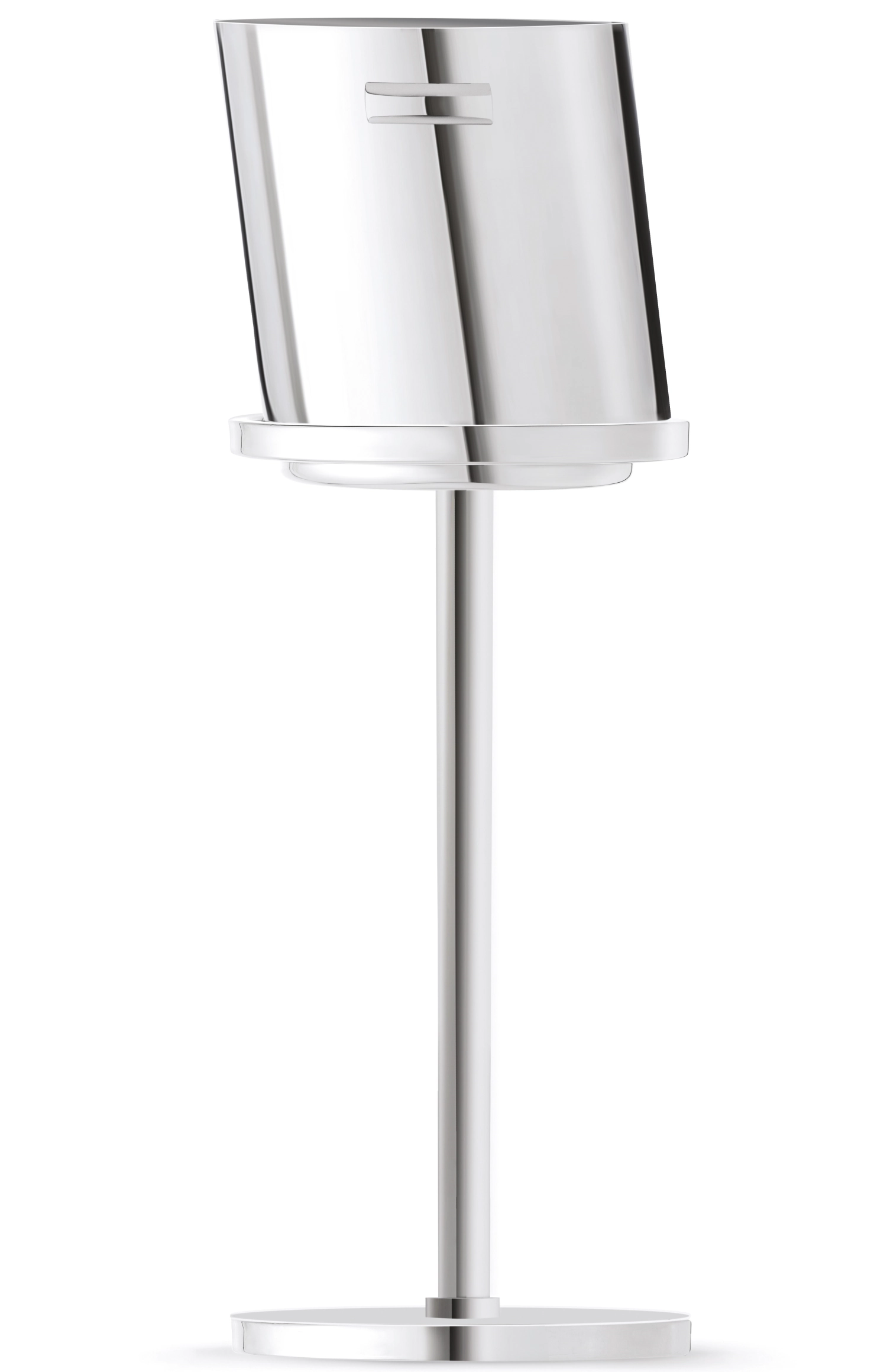 Support pour seau à champagne zeta acier inox h.59,5cm