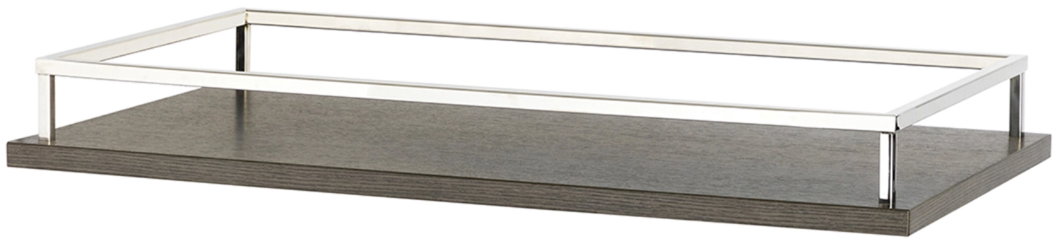 Baraufsatz zu Basiswagen 80x50cm H7.3cm Dark Oak