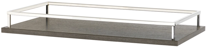 Baraufsatz zu Basiswagen 80x50cm H7.3cm Dark Oak