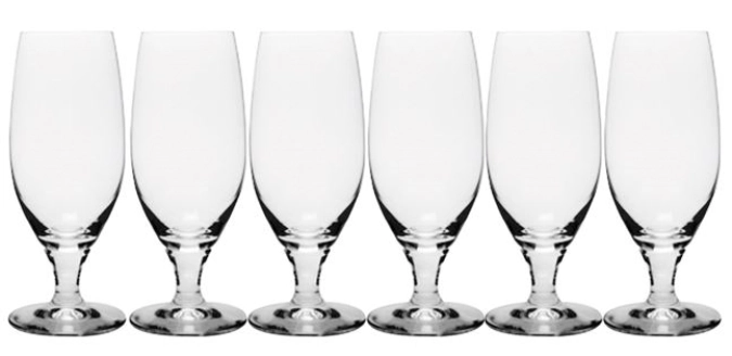 Set de 6 pilsener rolinck 38cl 17.5cm