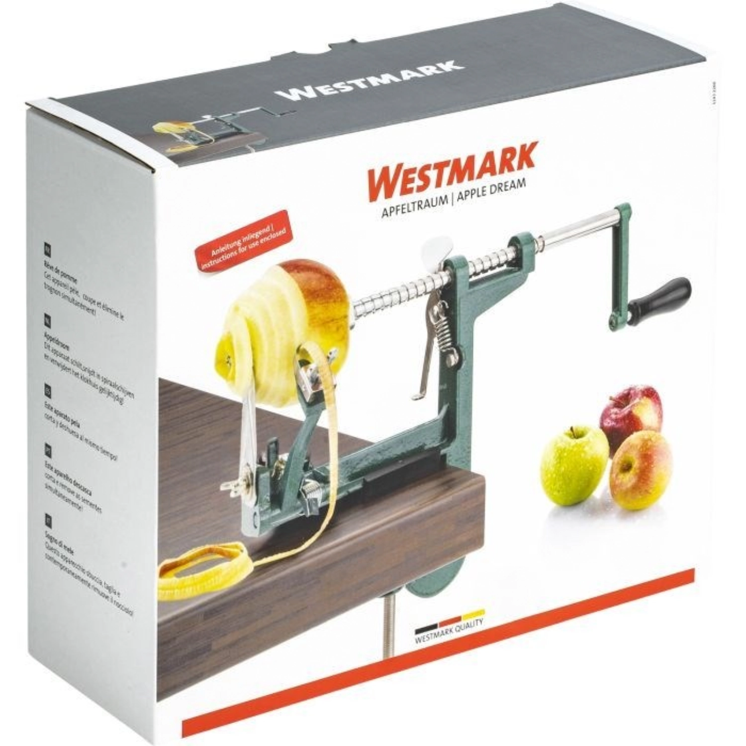 Apfeltraum Apfelschälmaschine